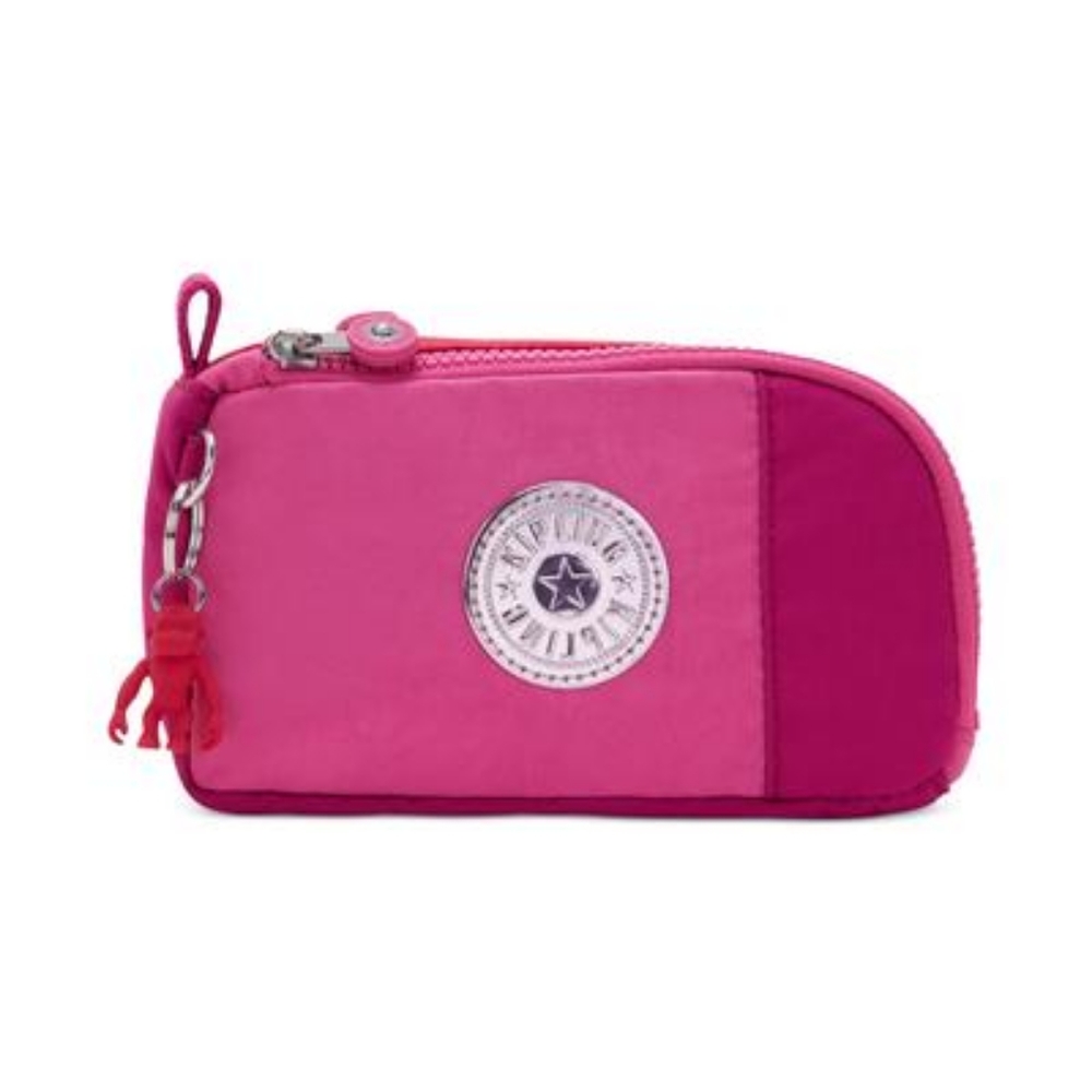 Kipling Two-Tone Pink Pouch